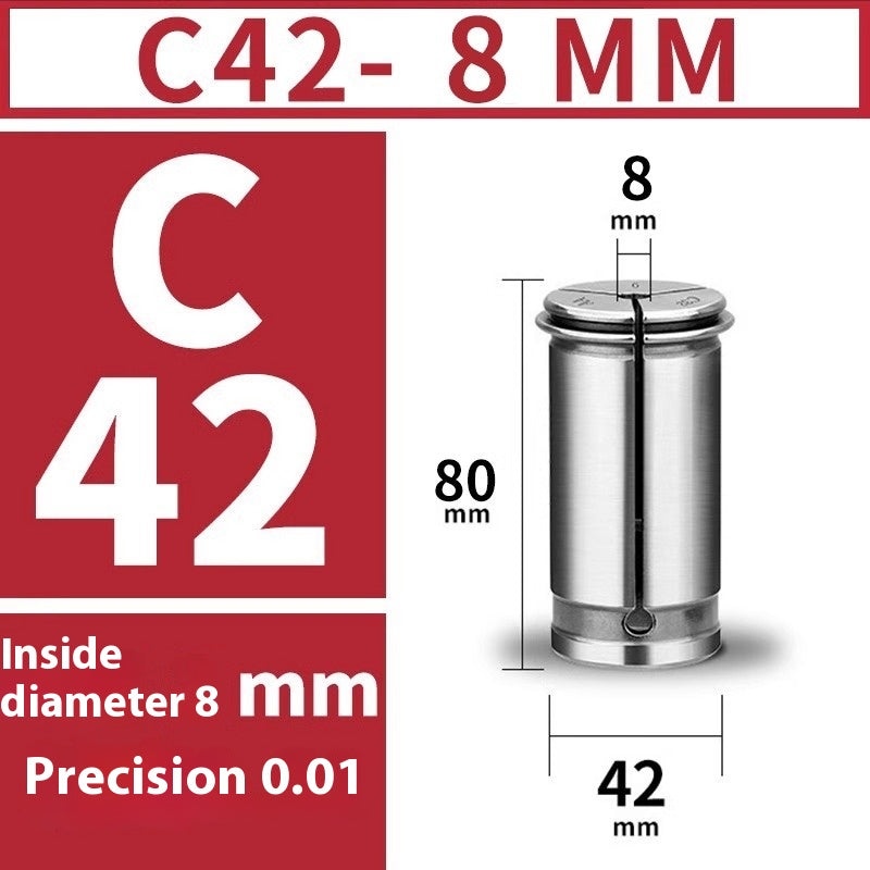 6027 C32 Powerful Straight Collet Collet C42/C25/C20/C16 Boring Head Reducing Sleeve Powerful Collet Chuck Shandong Denso Pricision Tools Co.,Ltd.